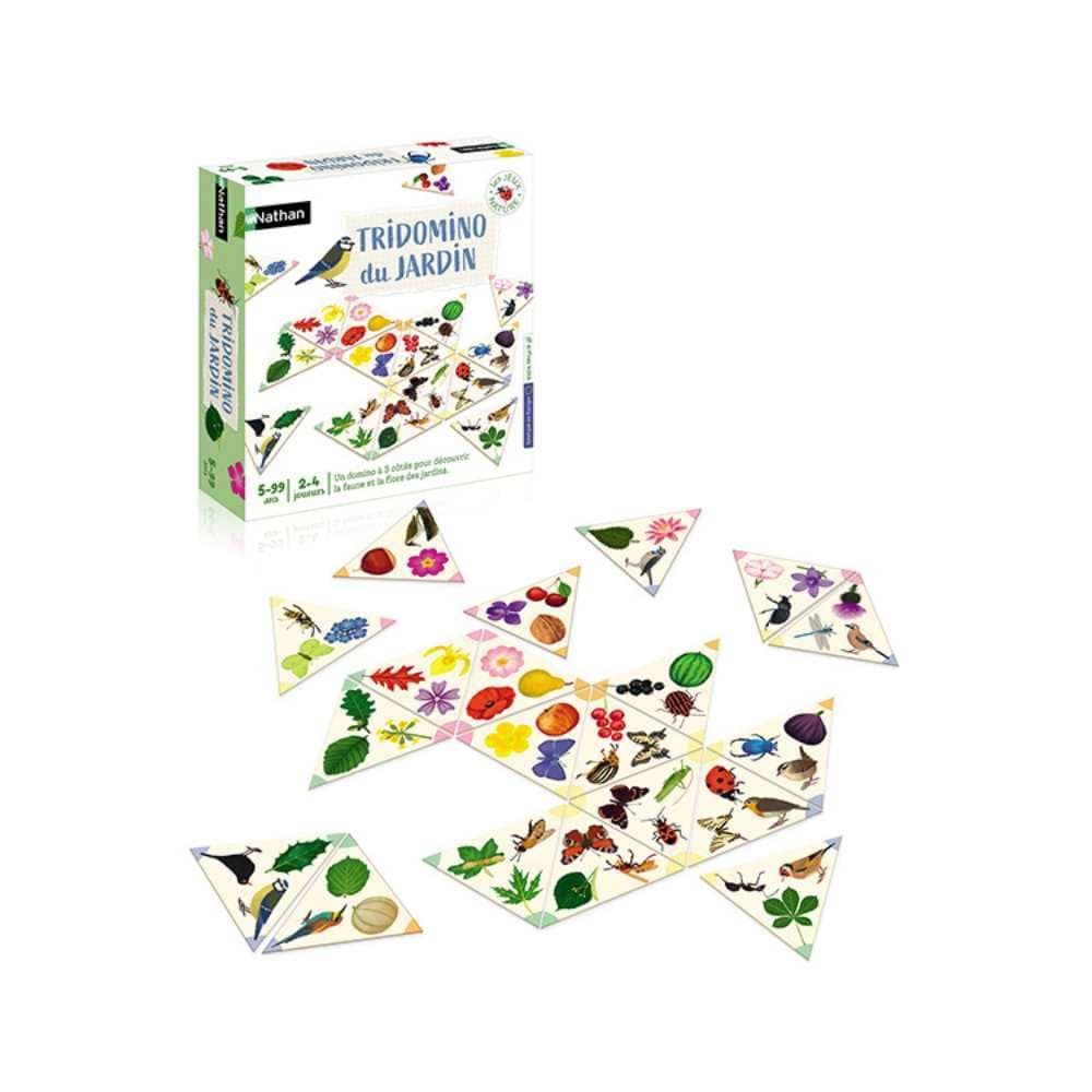 Tridomino du jardin (FR) JEUX - Enfants - Enfants 5 ans +