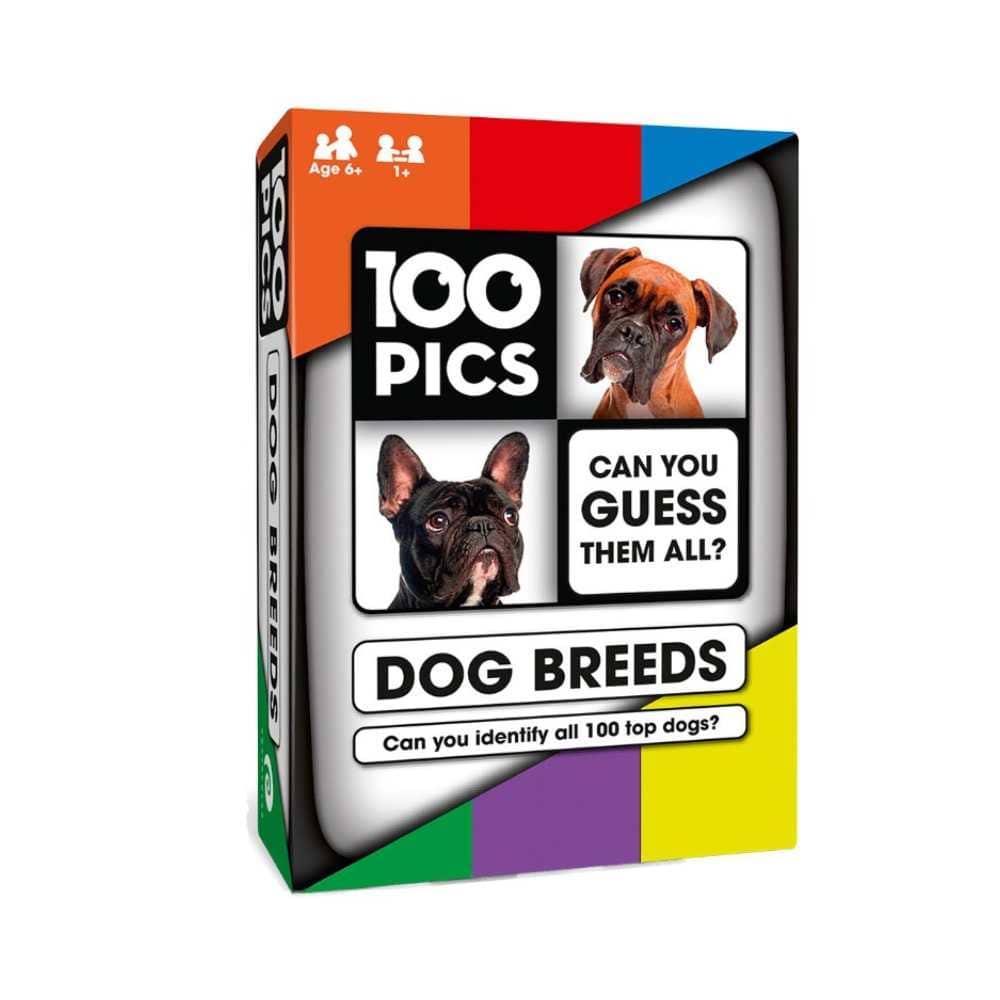 100 PICS: Dog Breeds (EN) JEUX - Enfants - Enfants 6 ans +