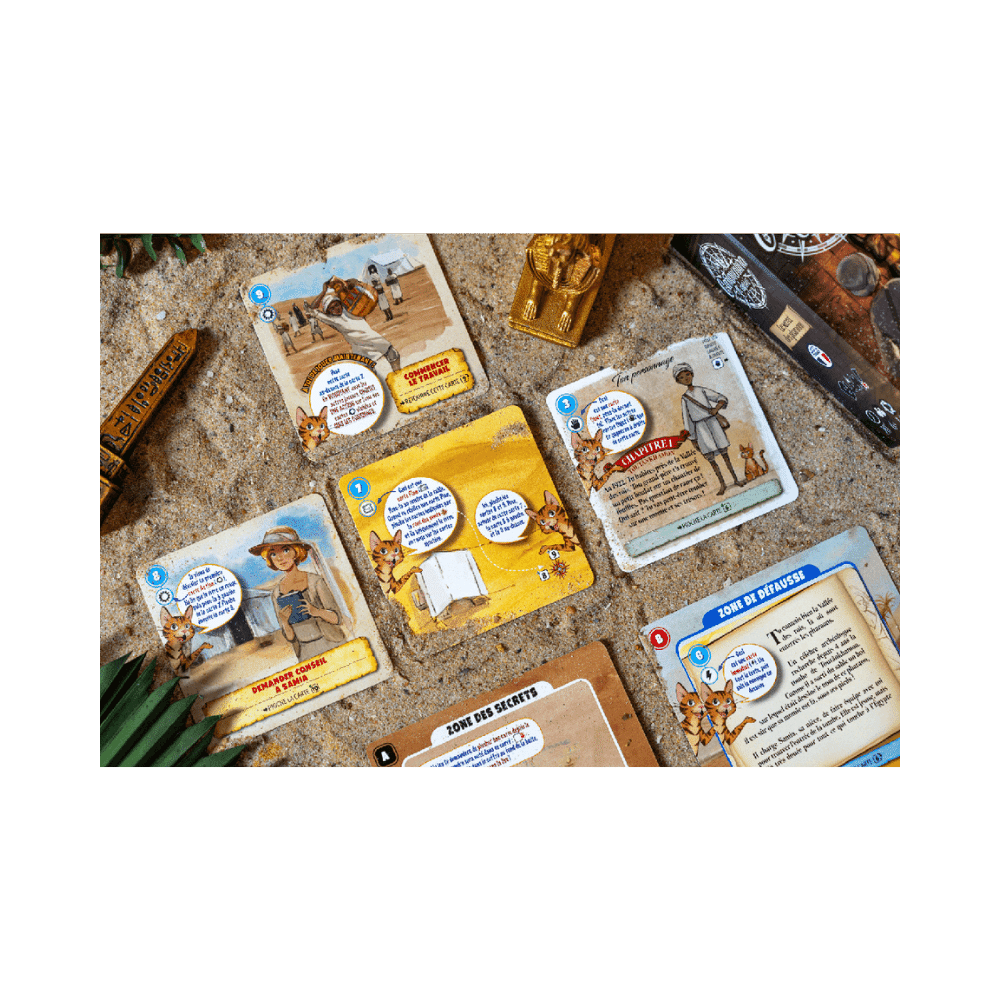 Cartaventura Odyssée : Le secret des pharaons (FR) JEUX - Enfants - Enfants 6 ans +