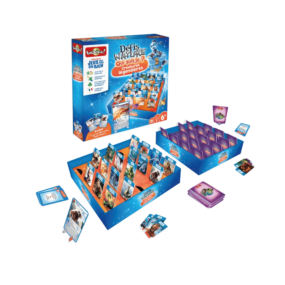 JEUX - Enfants - Enfants 6 ans + Défi Nature / Qui suis-je? Créatures légendaires (FR) LAs des jeux
