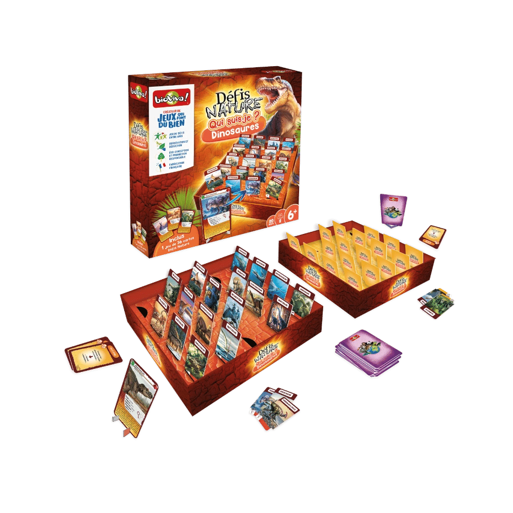 JEUX - Enfants - Enfants 6 ans + Défi Nature / Qui suis-je? Dinosaures (FR) LAs des jeux
