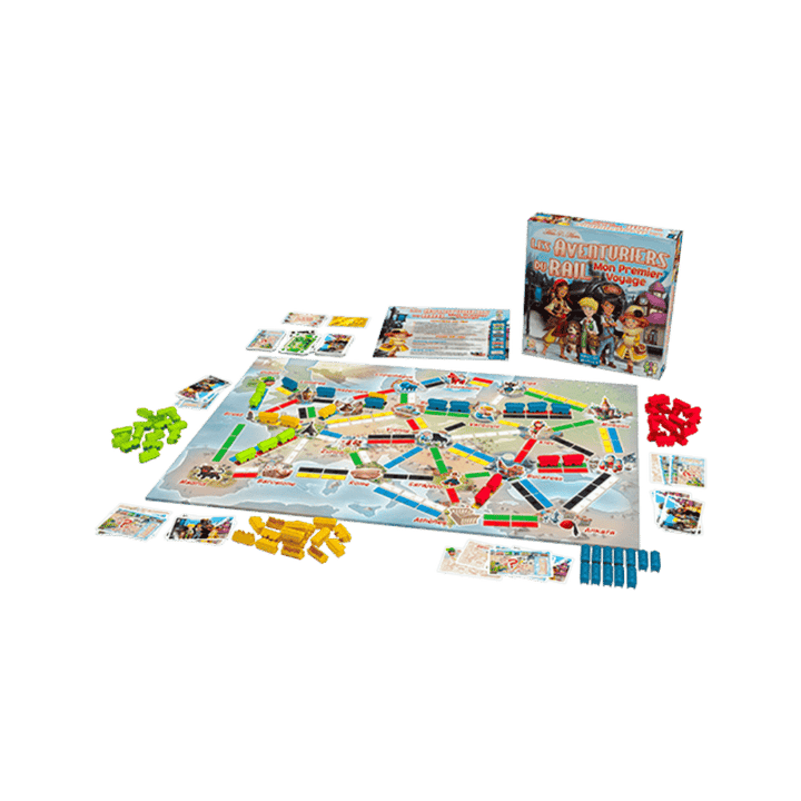 Les Aventuriers du Rail: Mon Premier Voyage - Europe (FR) JEUX - Enfants - Enfants 6 ans +