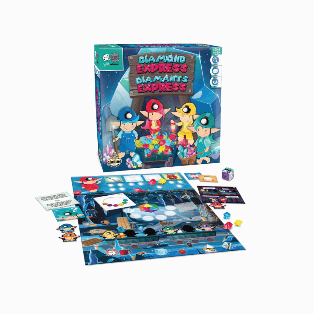 Ludo & Méninge - Diamants express | Diamond Express (ML) JEUX - Enfants - Enfants 6 ans +