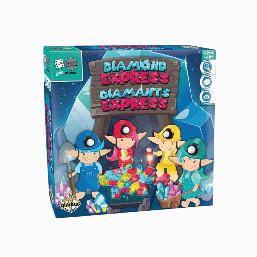 Ludo & Méninge - Diamants express | Diamond Express (ML) JEUX - Enfants - Enfants 6 ans +