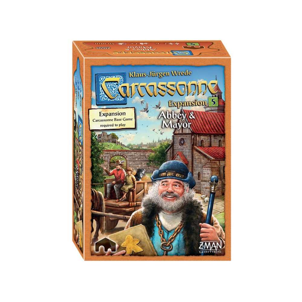 Carcassonne: Abbey & Mayor Exp. 5 (EN) JEUX - Famille