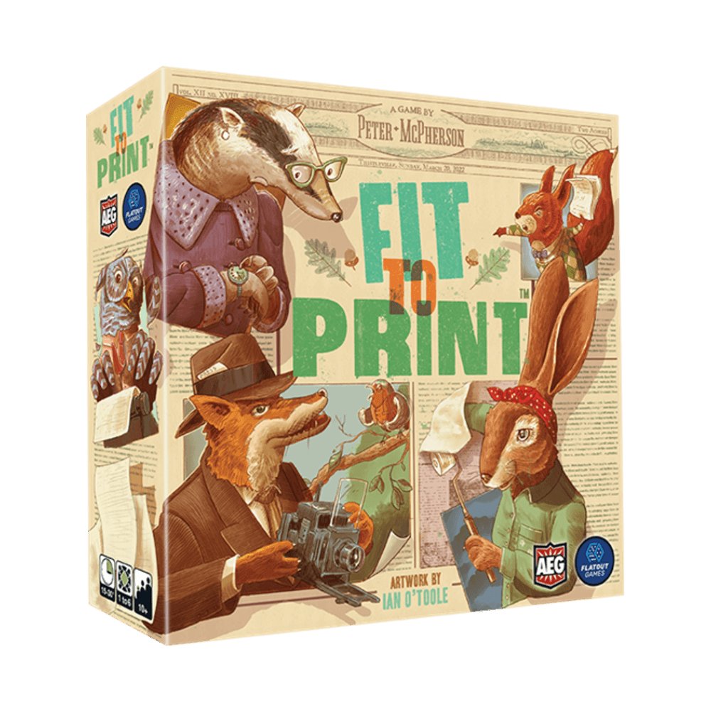 Fit to Print (EN) JEUX - Famille