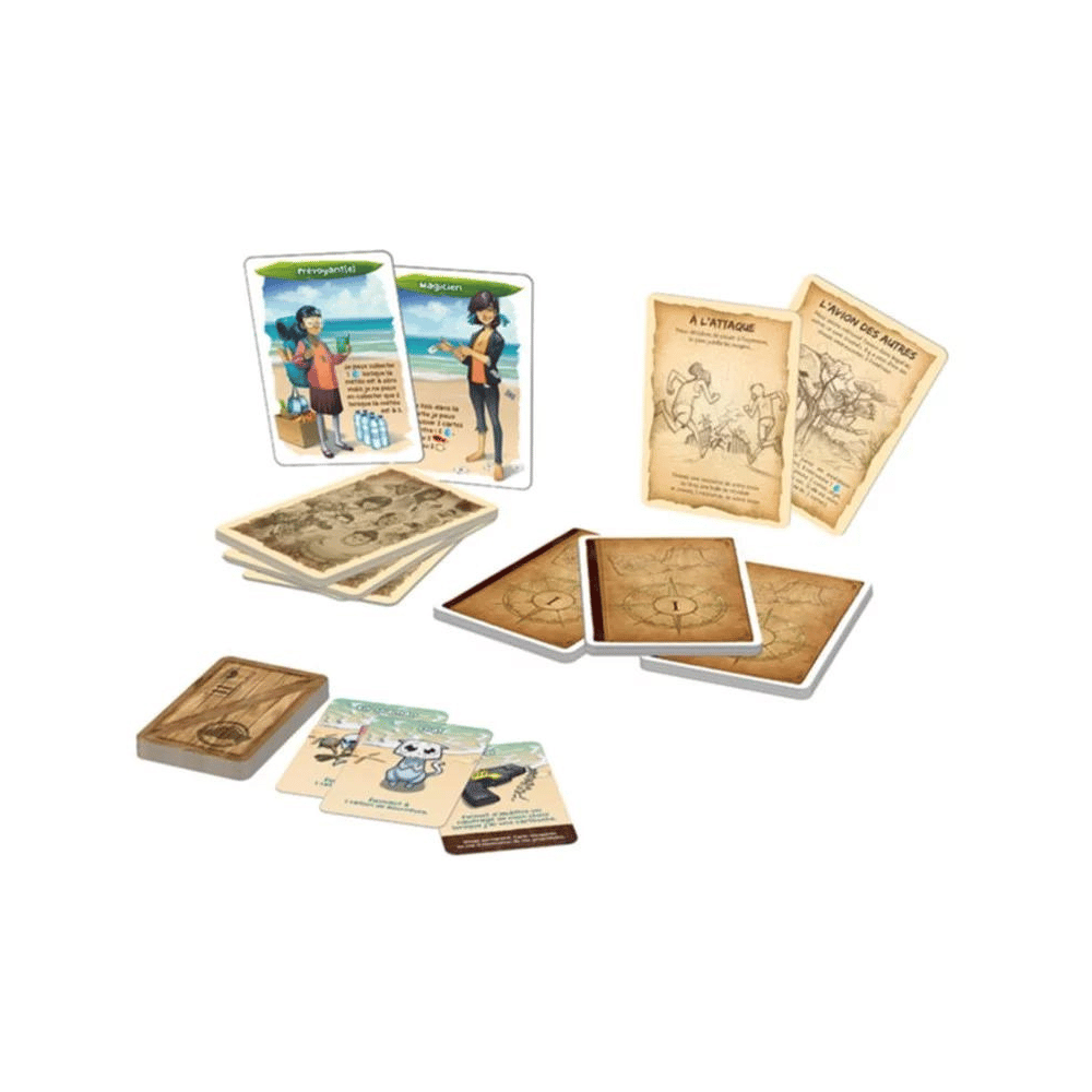 JEUX - Famille Galérapagos: Ext. Tribu et personnages (FR) LAs des jeux