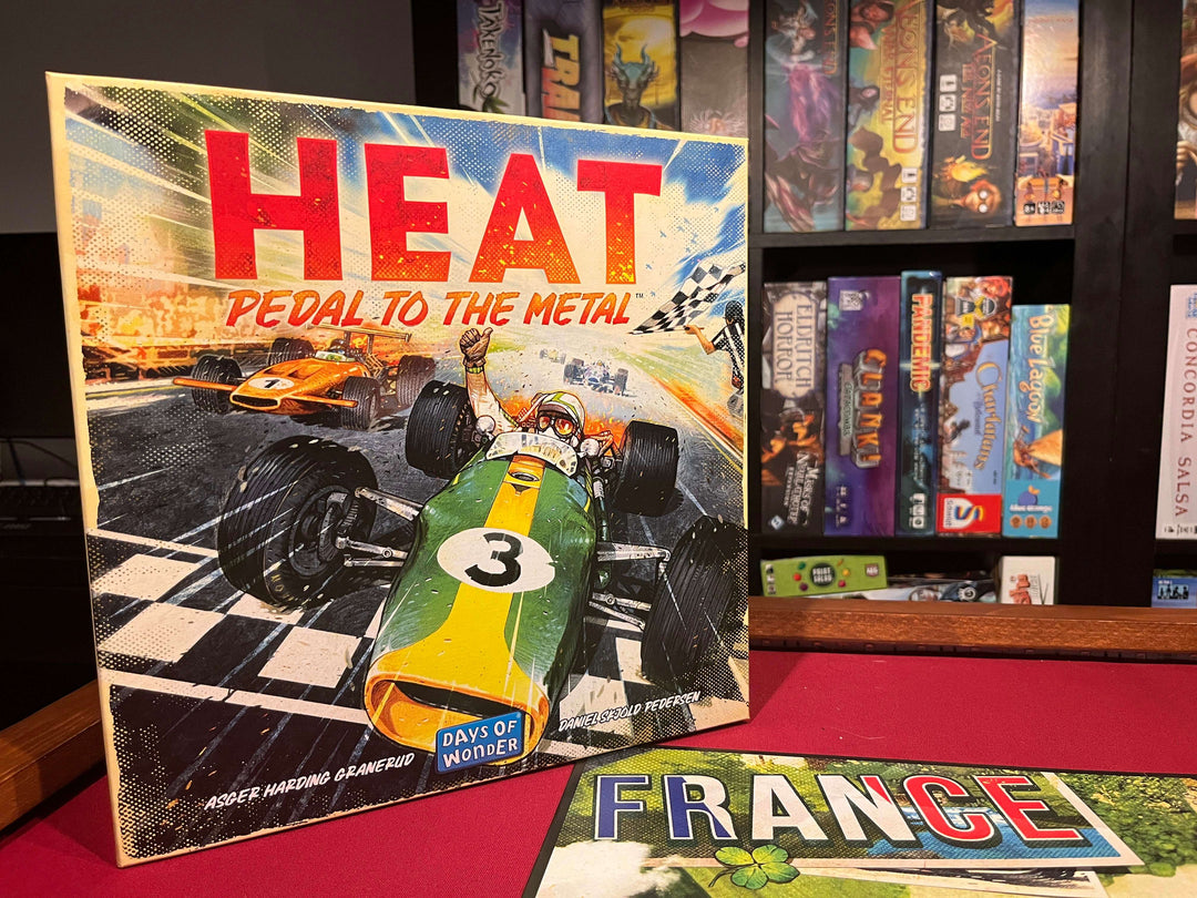 heat pedal to the metal english Heat - Pedal to the Metal: family board game