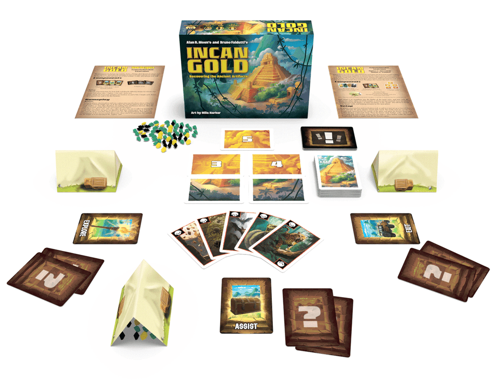 Incan Gold (EN) JEUX - Famille