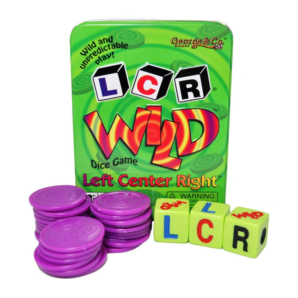 LCR Left Center Right Wild Dice Game (EN) JEUX - Famille