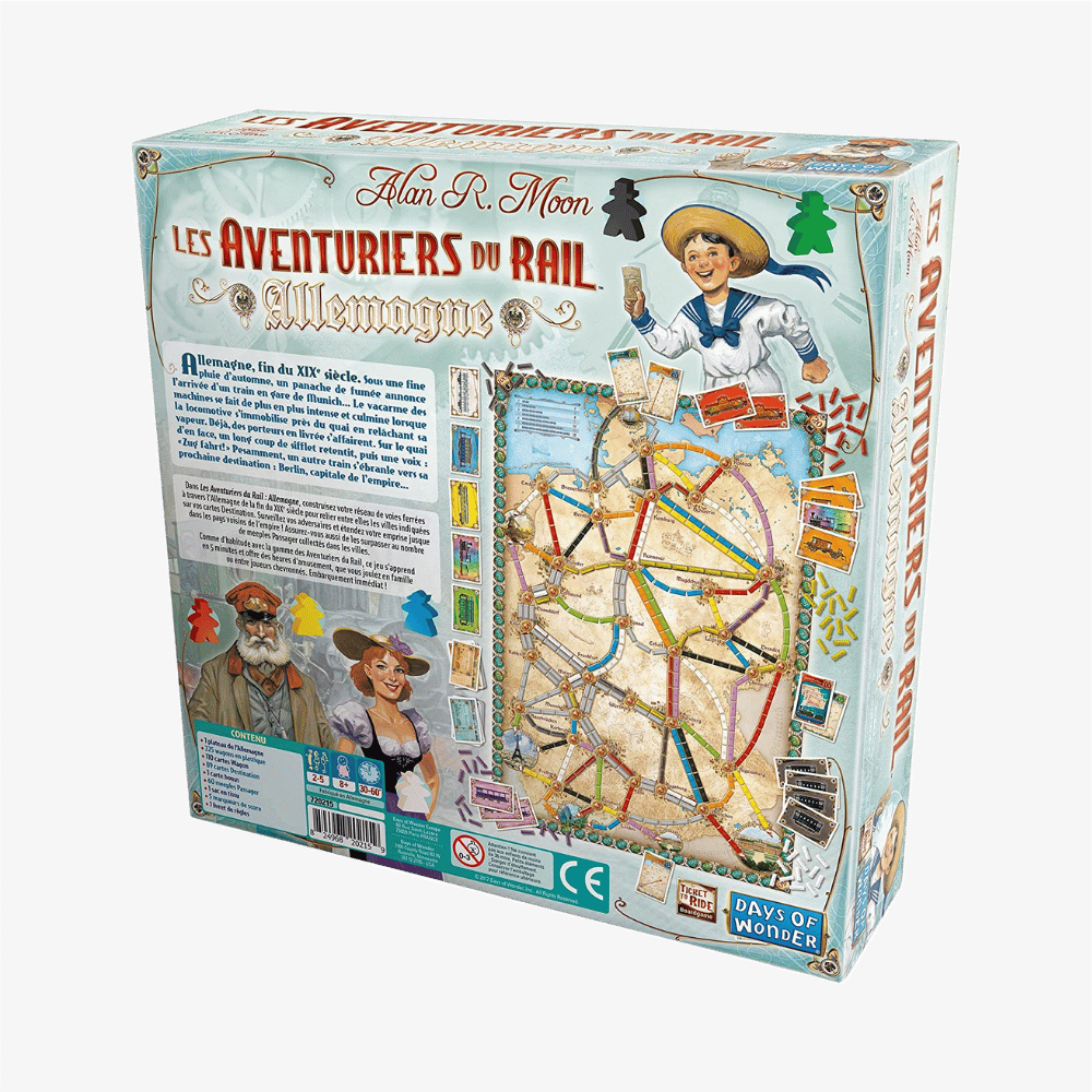Les Aventuriers du rail: Allemagne (FR) JEUX - Famille