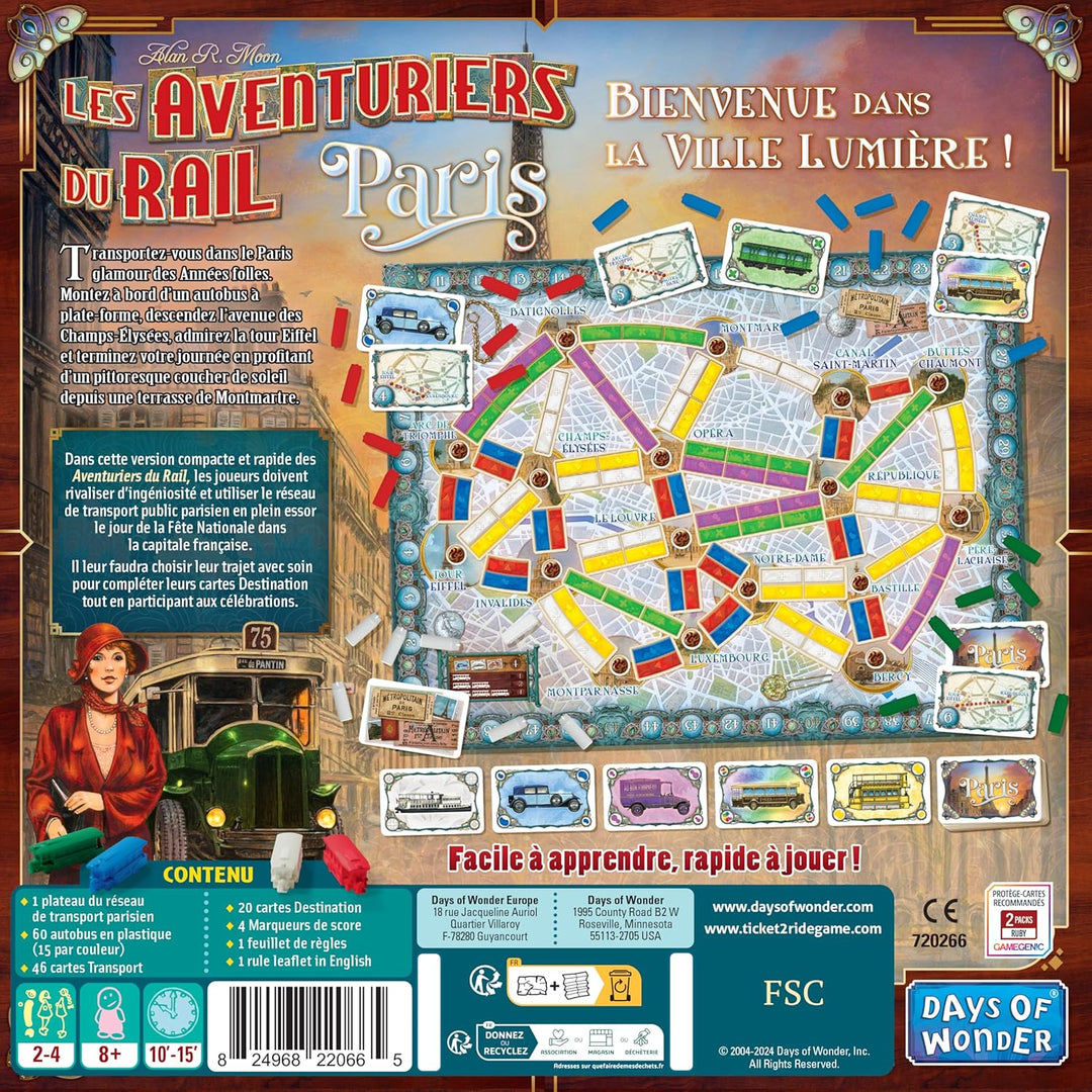 Les Aventuriers du rail - Express - Paris (FR) JEUX - Famille