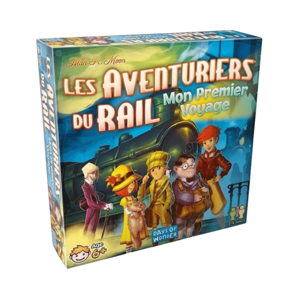 Les Aventuriers du Rail : Mon Premier Voyage - États-Unis (FR) JEUX - Famille