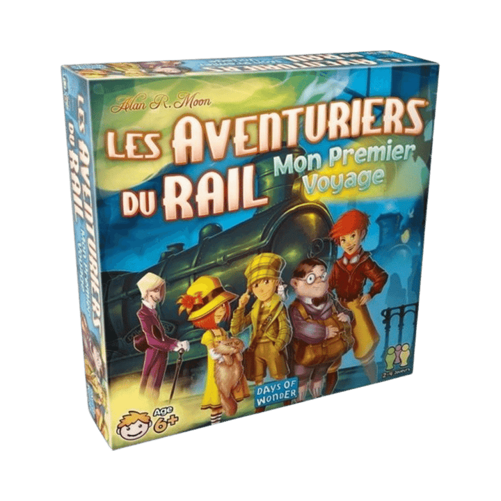 Les Aventuriers du Rail : Mon Premier Voyage - États-Unis (FR) JEUX - Famille