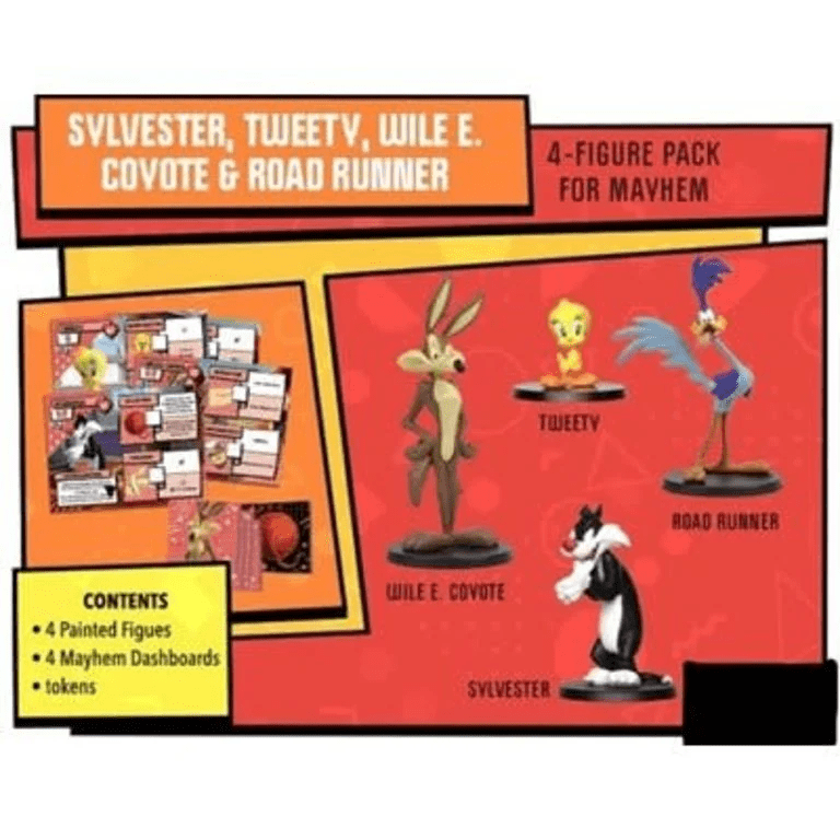 Looney Tunes Mayhem 4-Figure Pack JEUX - Famille