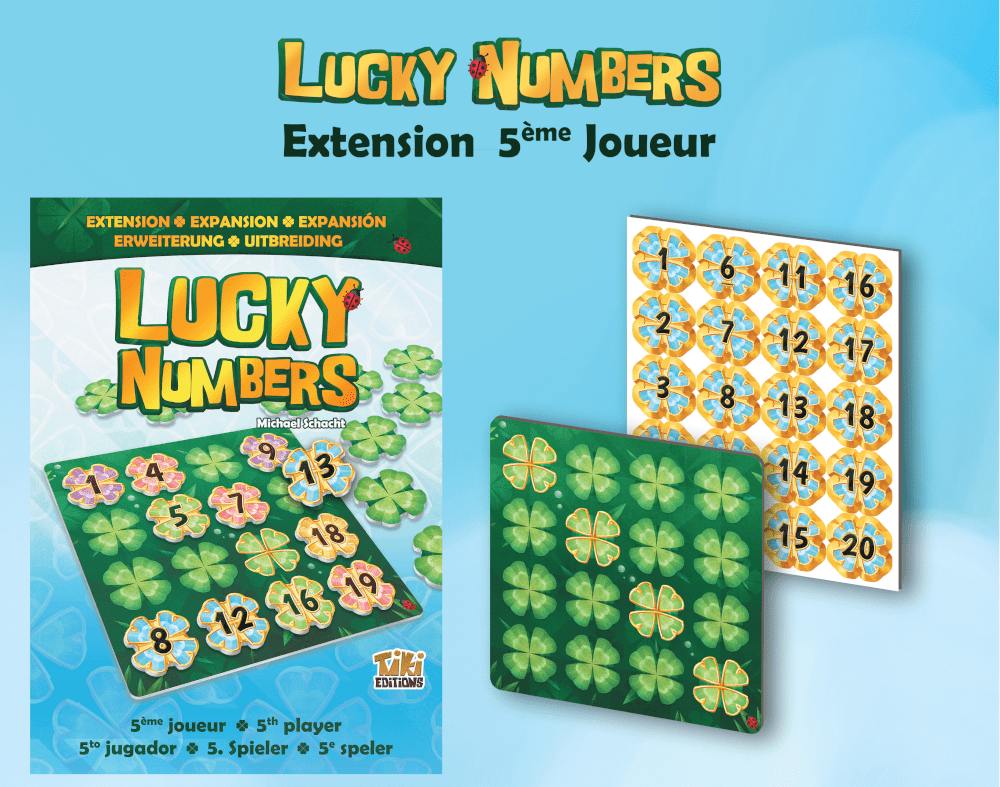 Lucky Numbers - Ext. 5ième joueur (ML) JEUX - Famille