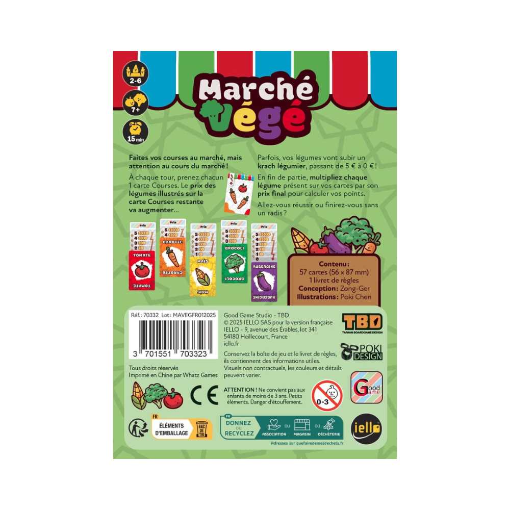 Marché Végé (FR) JEUX - Famille