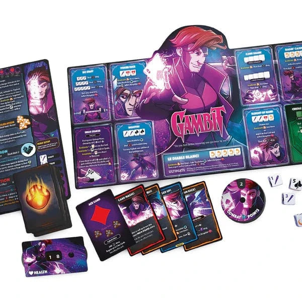 Marvel Dice Throne: X-men - Cyclops, Gambit, Rogue and Jean Grey (EN) JEUX - Famille