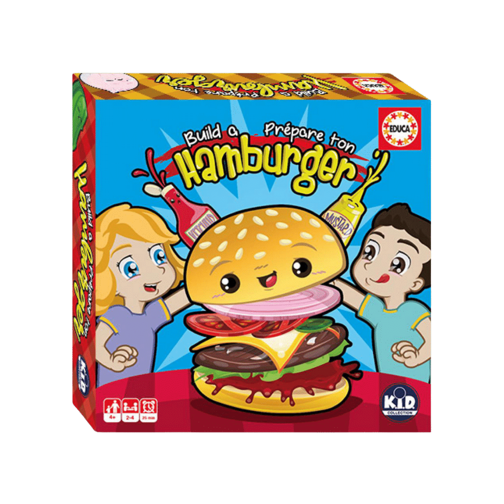Prépare ton hamburger (ML) JEUX - Famille