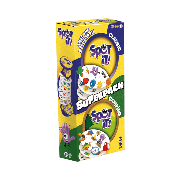 Spot It! / Dobble - Super Pack Classic/Camping (ML) JEUX - Famille