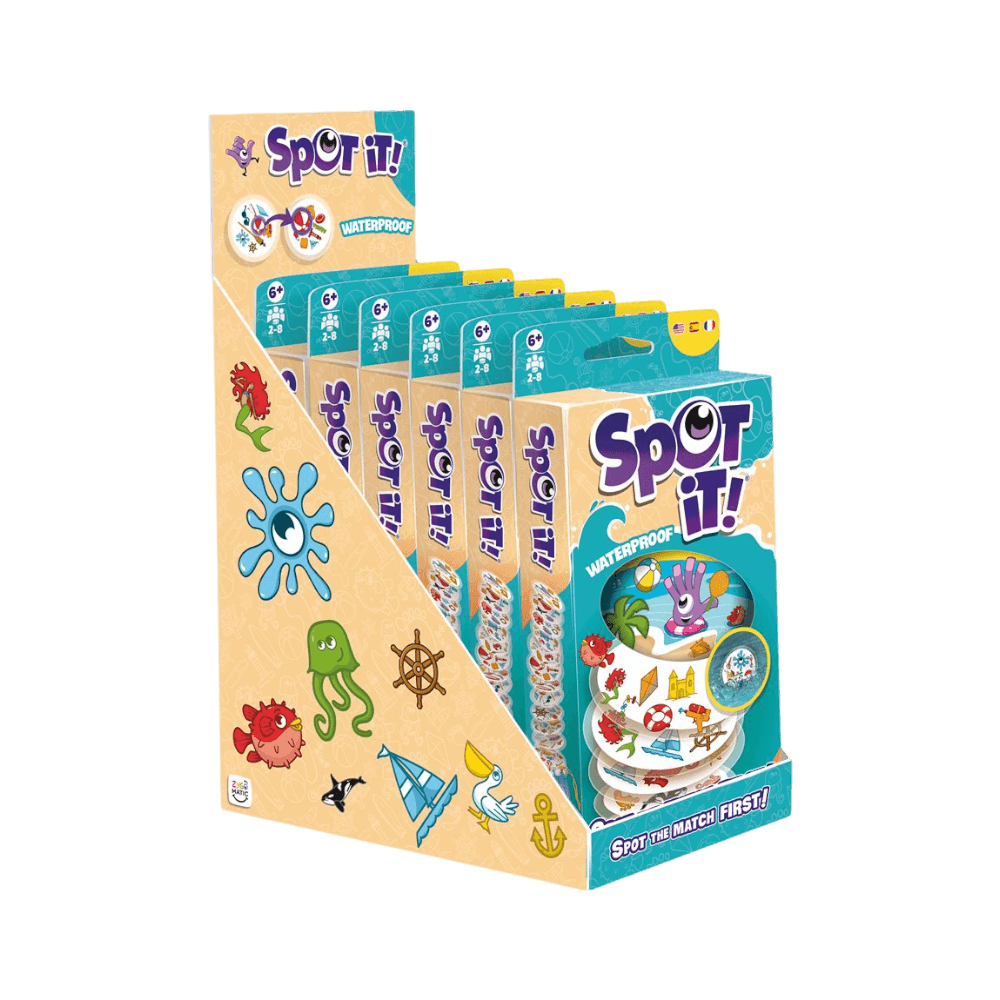 Spot it! Waterproof (ML) JEUX - Famille