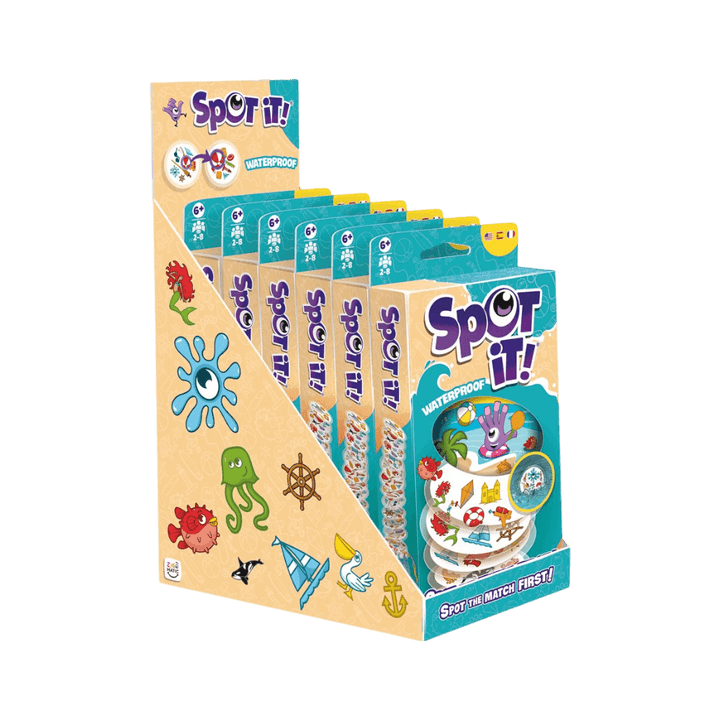 Spot it! Waterproof (ML) JEUX - Famille