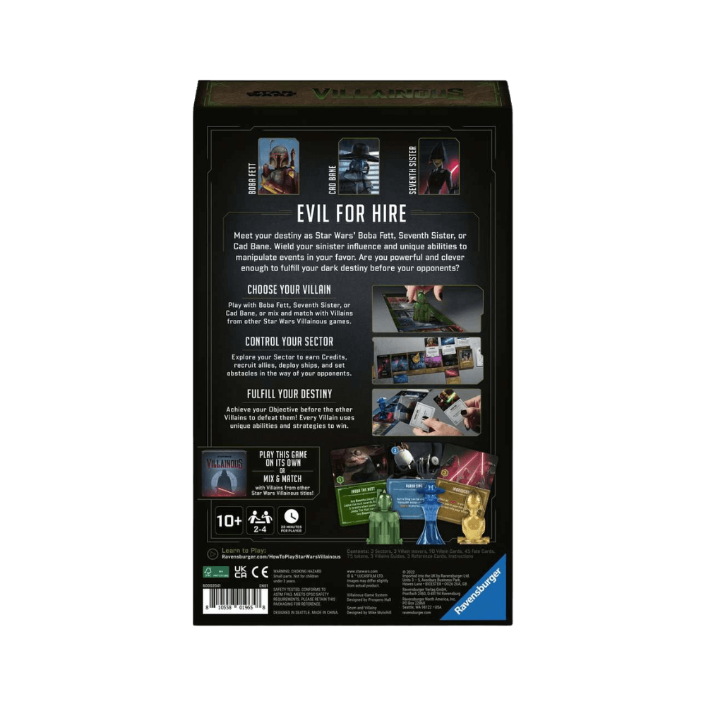 Star Wars Villainous - Scum and Villainy (EN) JEUX - Famille