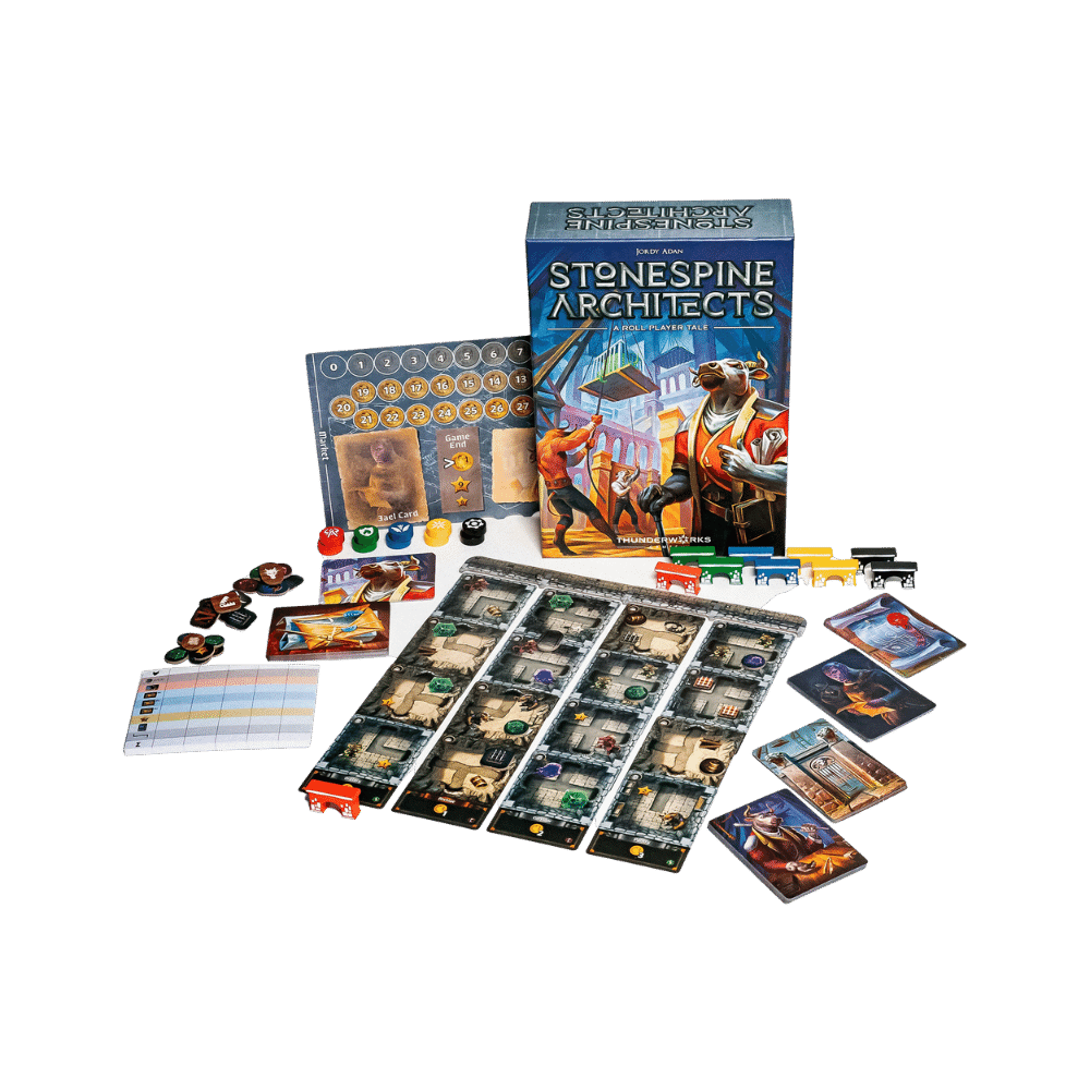 Stonespine Architects: A Roll Player Tale (EN) JEUX - Famille