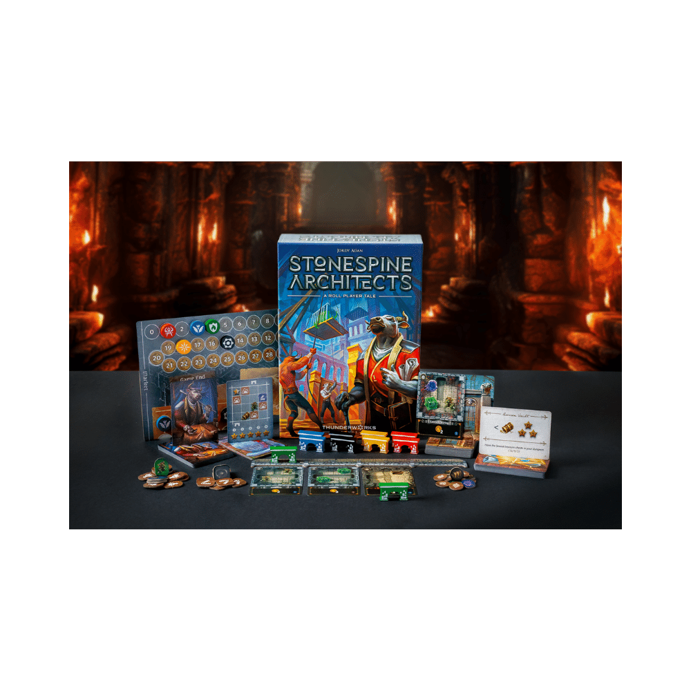 Stonespine Architects: A Roll Player Tale (EN) JEUX - Famille