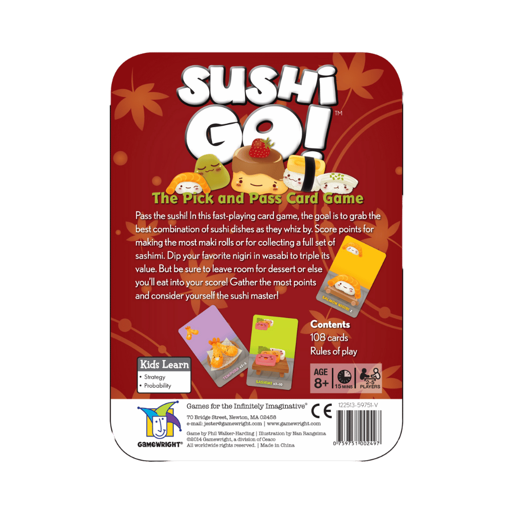 Sushi Go! (EN) JEUX - Famille