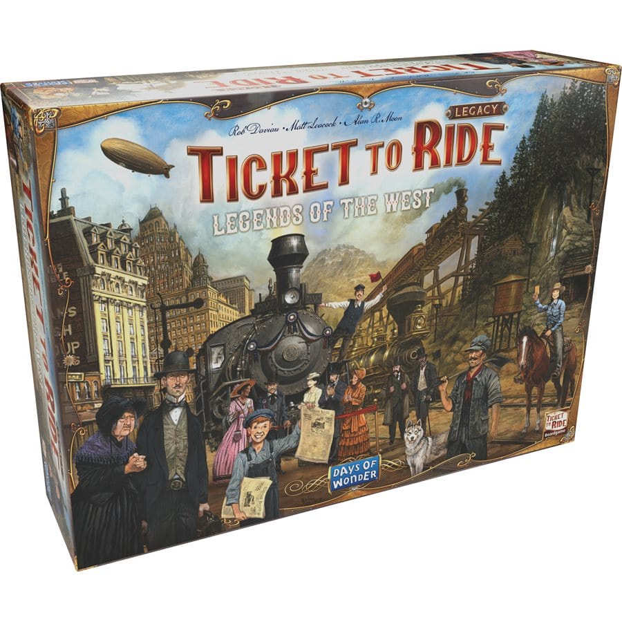 Ticket to Ride - Legacy - Legends of the West (EN) JEUX - Famille