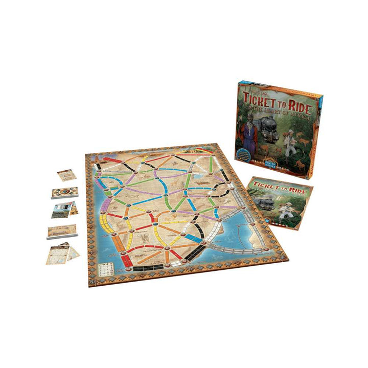 Ticket to Ride: Map #3 - Africa (ML) JEUX - Famille