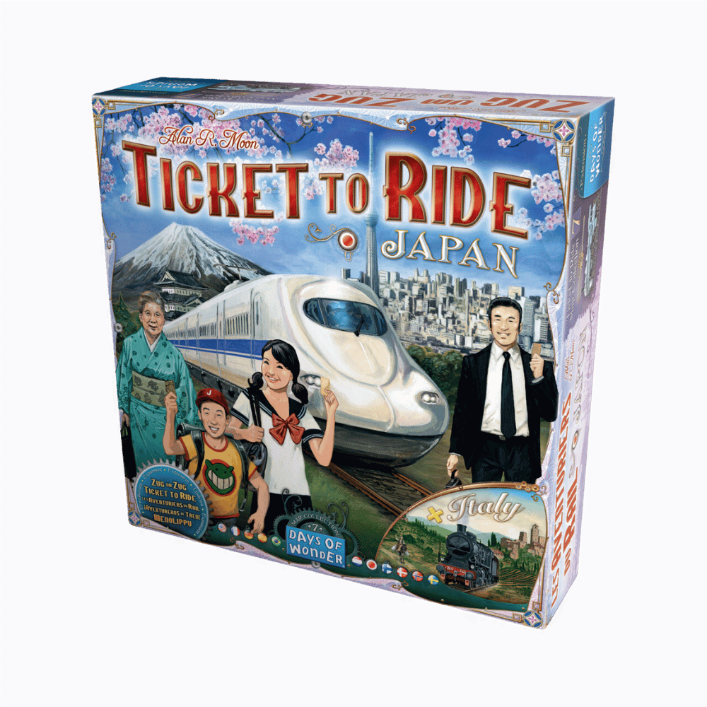 Ticket to Ride: Map #7 - Japan / Italy Map (ML) JEUX - Famille