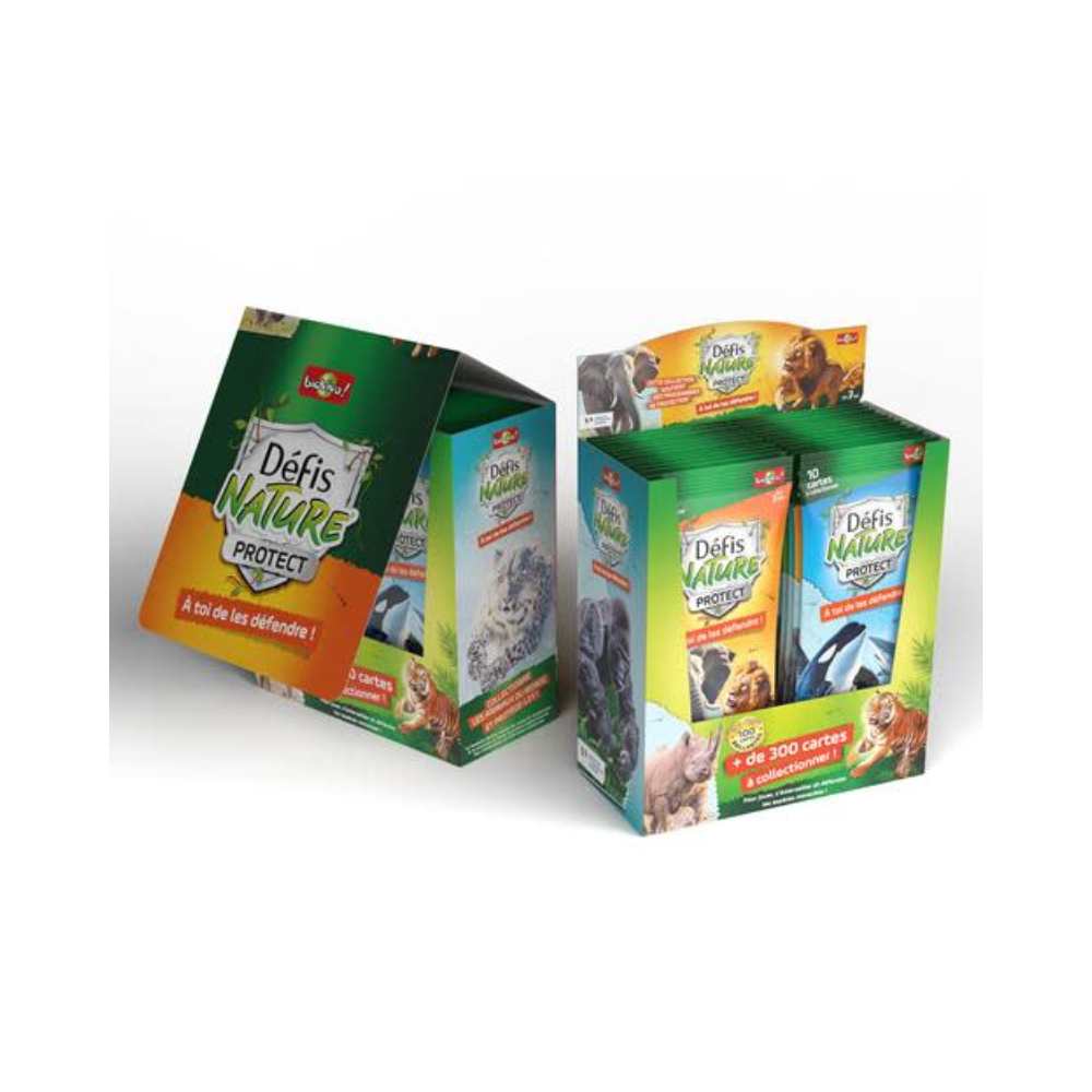 Défis Nature Protect - Booster (FR) - Boîte (24) JEUX - Jeux de cartes - Défis Nature Protect - Booster