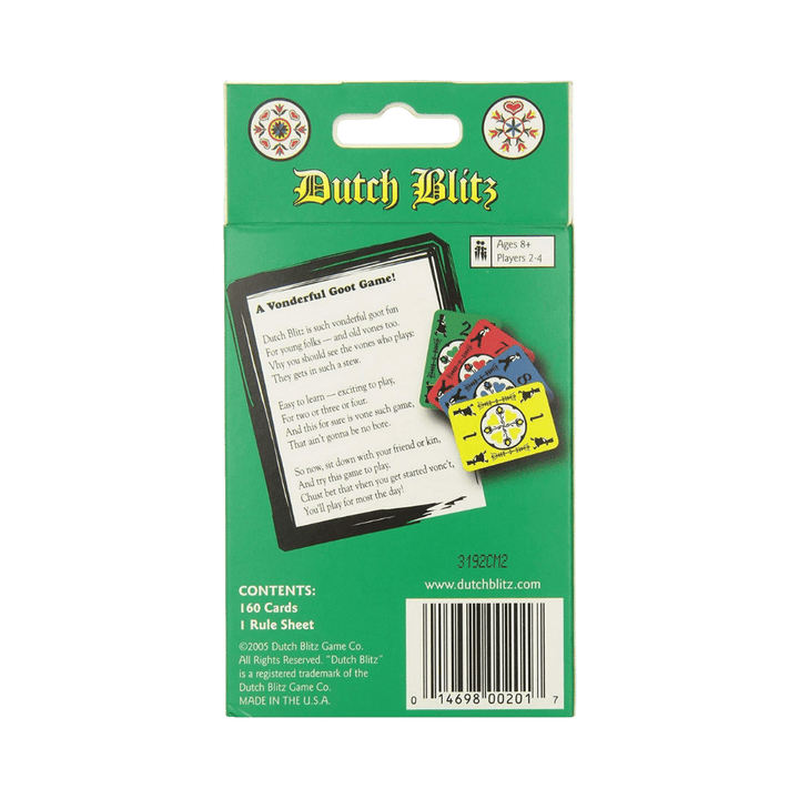 Dutch Blitz Card Game (EN) JEUX - Jeux de cartes