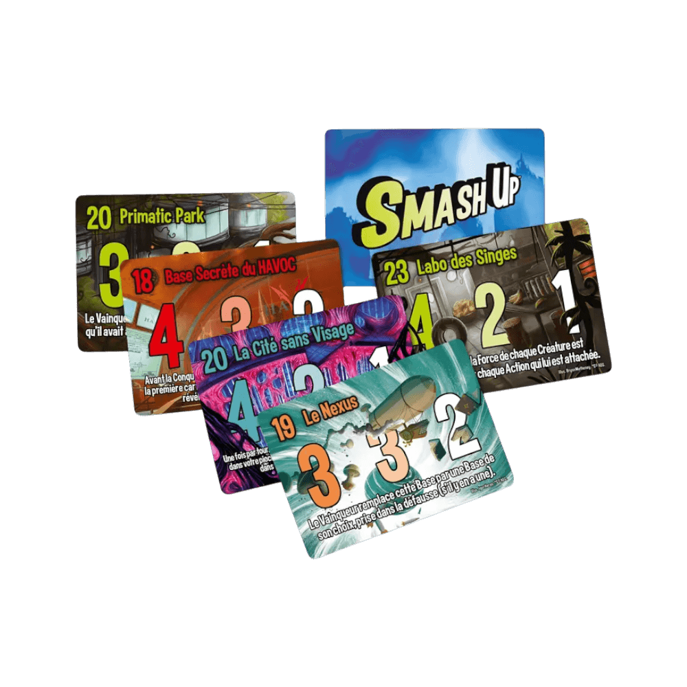 Smash Up: Ext Serie B (FR) JEUX - Jeux de cartes