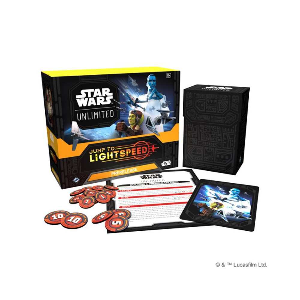 JEUX - Jeux de cartes Star Wars: Unlimited: Jump to Lightspeed - Prerelease Box (EN) LAs des jeux