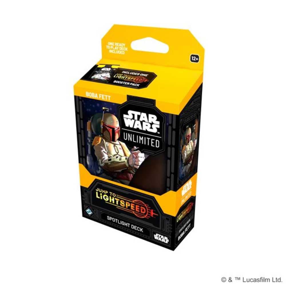 Star Wars: Unlimited - Jump to Lightspeed - Spotlight Deck: Boba Fett (EN) JEUX - Jeux de cartes