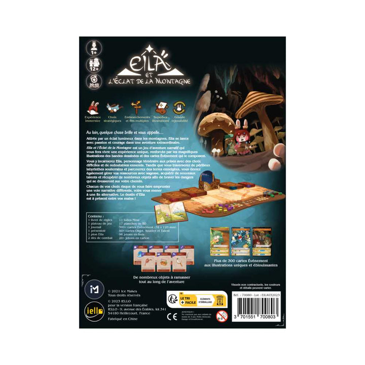 Eila et l'éclat de la montagne (FR) JEUX - Solo