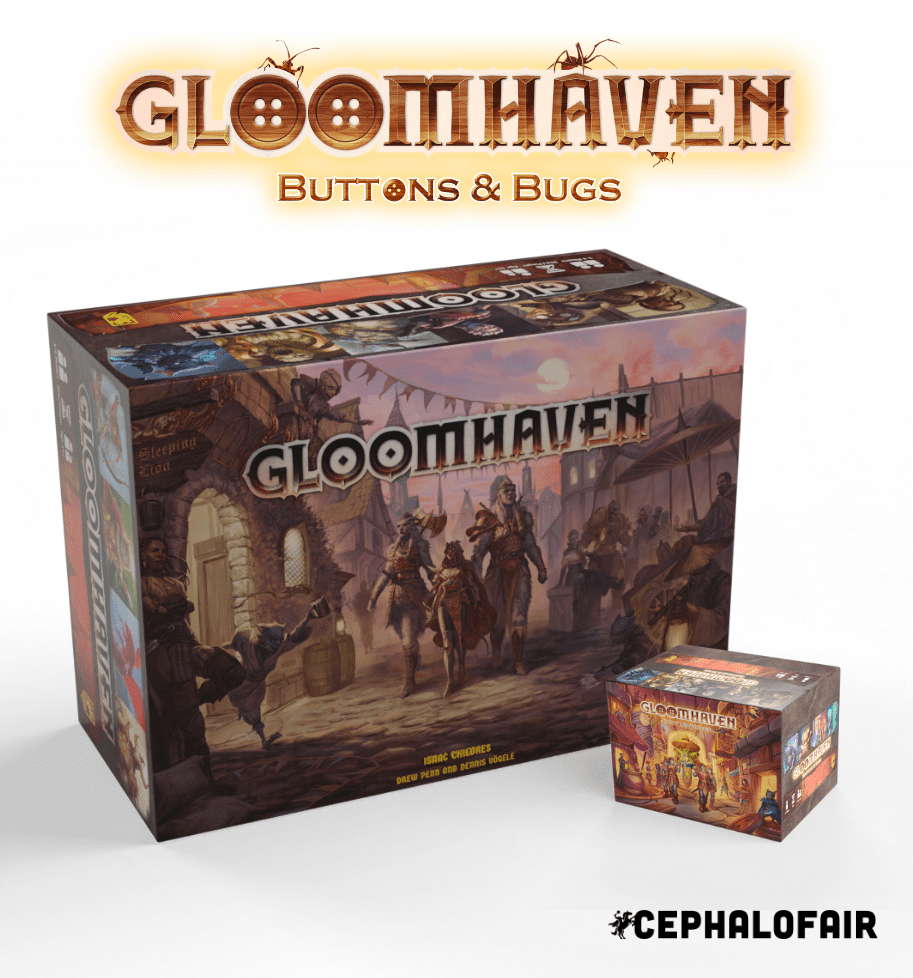 Gloomhaven: Buttons &amp; Bugs (EN) JEUX - Solo