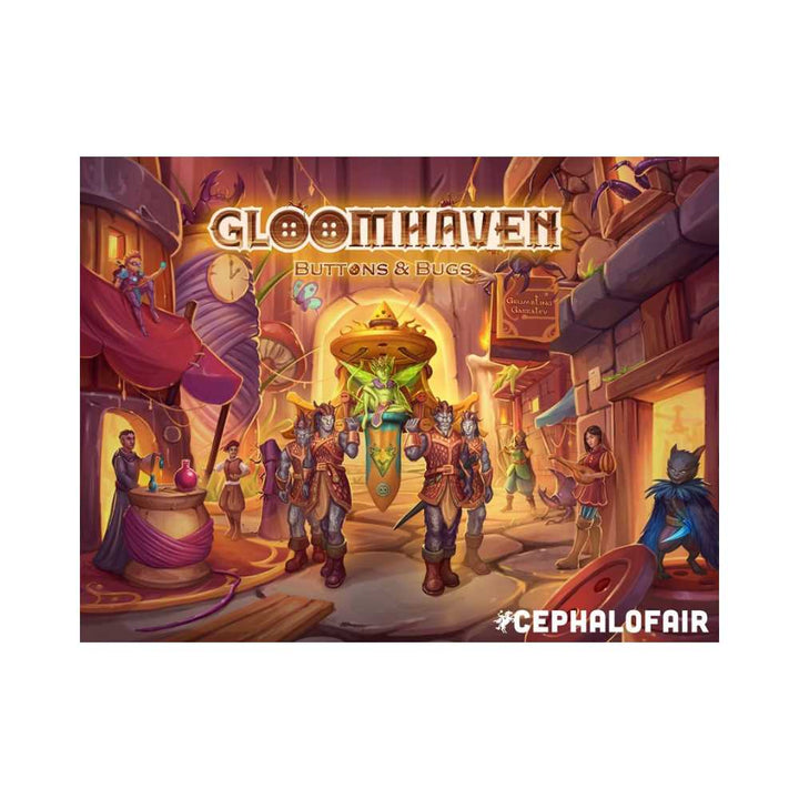 Gloomhaven: Buttons &amp; Bugs (EN) JEUX - Solo