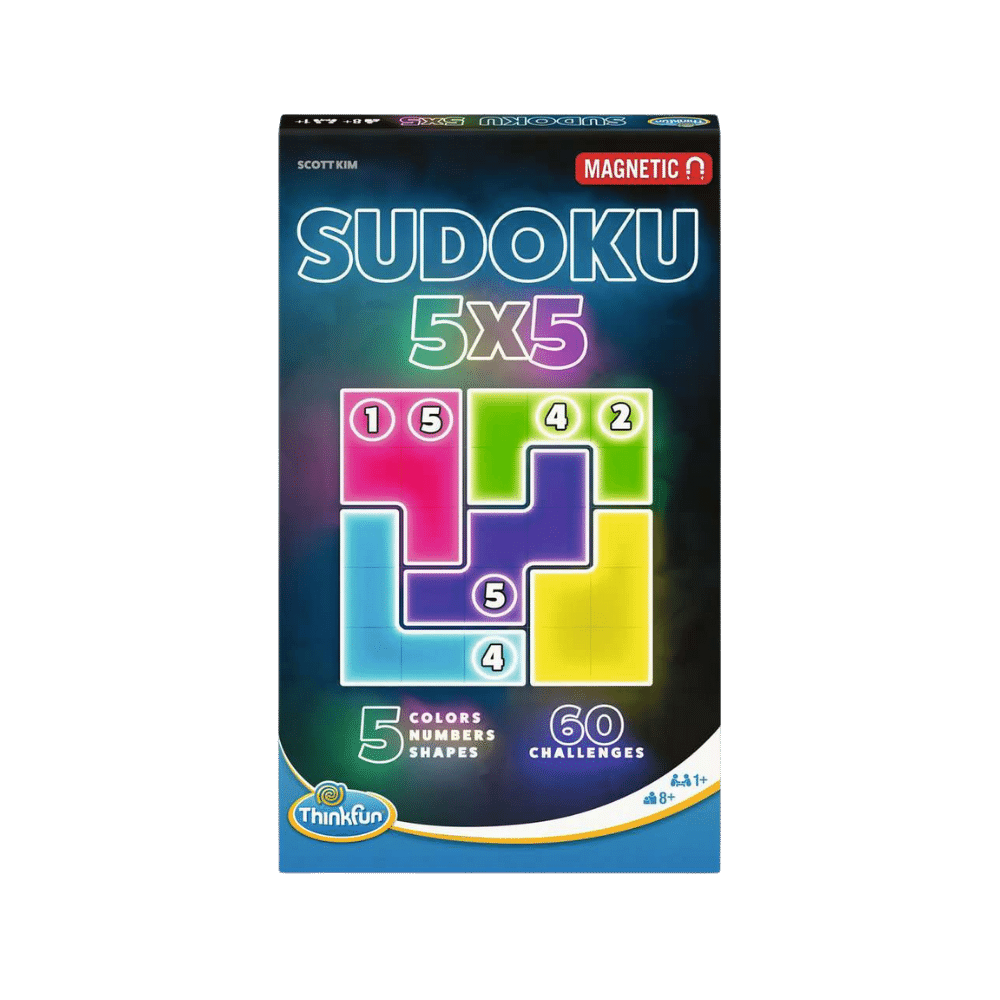 Sudoku 5x5 Magnetic Travel Puzzle (EN) JEUX - Solo