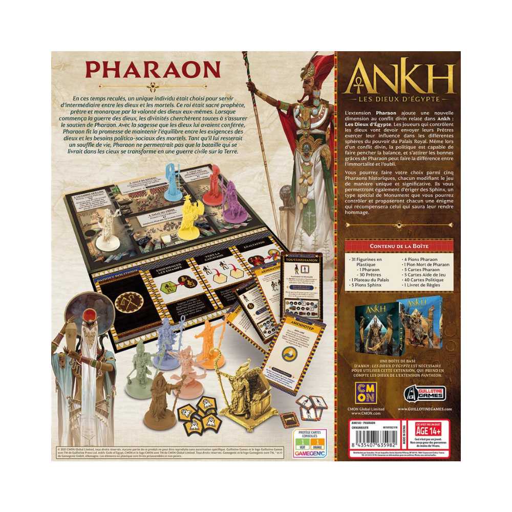 Ankh - Les dieux d'Égypte: ext. Pharaon (FR) JEUX - Stratégie - Stratégie avancé
