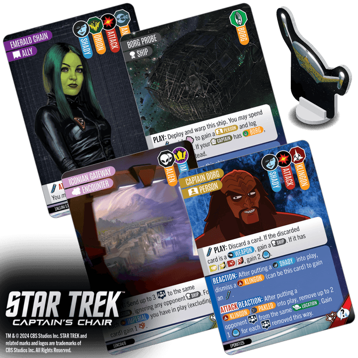 JEUX - Stratégie - Stratégie avancé Star Trek: Captain's Chair (EN) LAs des jeux