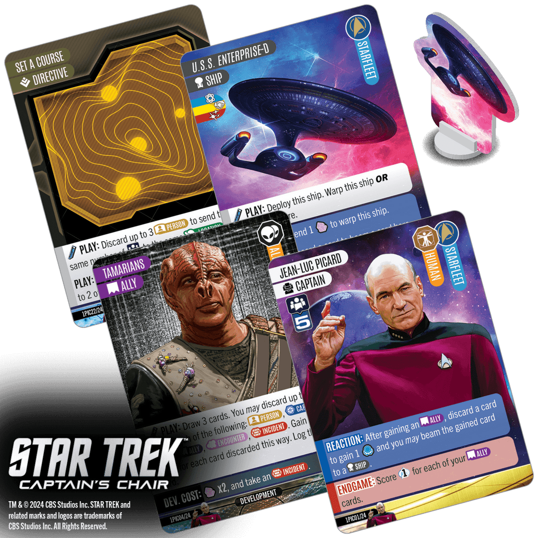 JEUX - Stratégie - Stratégie avancé Star Trek: Captain's Chair (EN) LAs des jeux