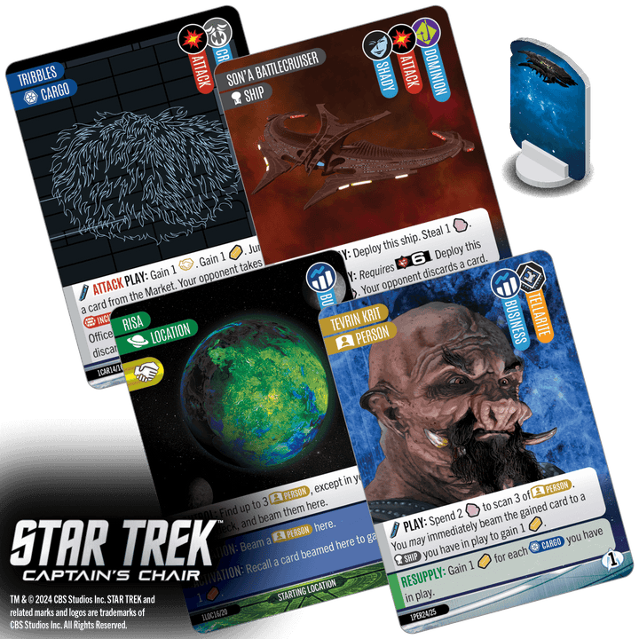JEUX - Stratégie - Stratégie avancé Star Trek: Captain's Chair (EN) LAs des jeux