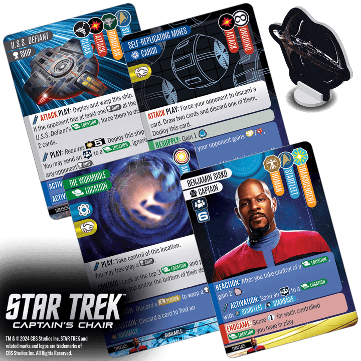 JEUX - Stratégie - Stratégie avancé Star Trek: Captain's Chair (EN) LAs des jeux