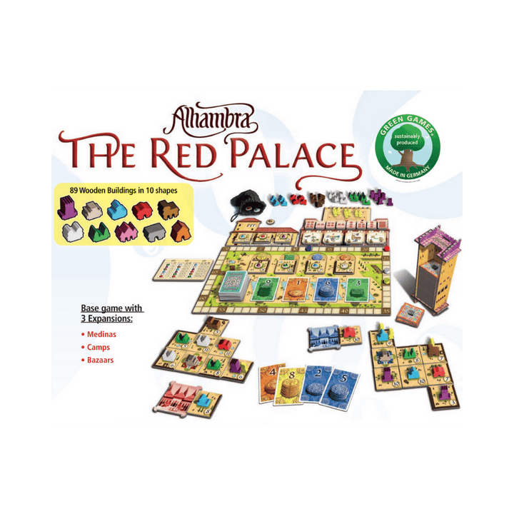 Alhambra - The Red Palace - 20 Year Anniversary Edition (EN) JEUX - Stratégie - Stratégie intermédiaire