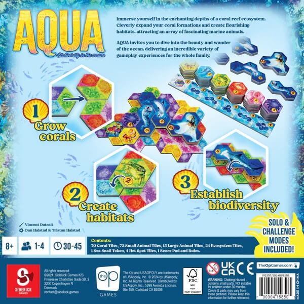 AQUA - Biodiversity in the Oceans (EN) JEUX - Stratégie - Stratégie intermédiaire