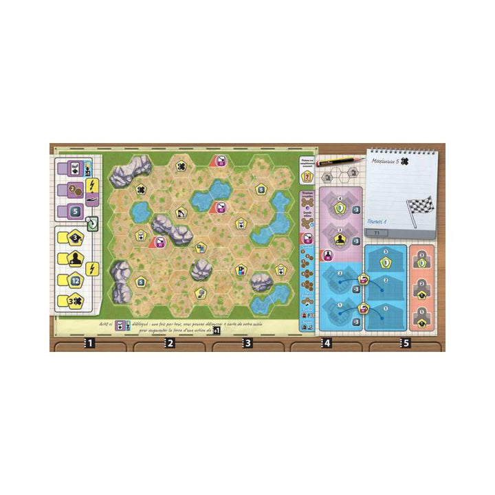 Ark Nova: Ext. Zoo Map Pack 2 (FR) JEUX - Stratégie - Stratégie intermédiaire